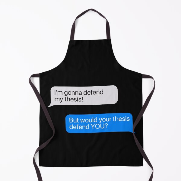 Item preview, But Would Your Thesis Defend You Graduate Chat Box designed and sold by Legit Hooligan.