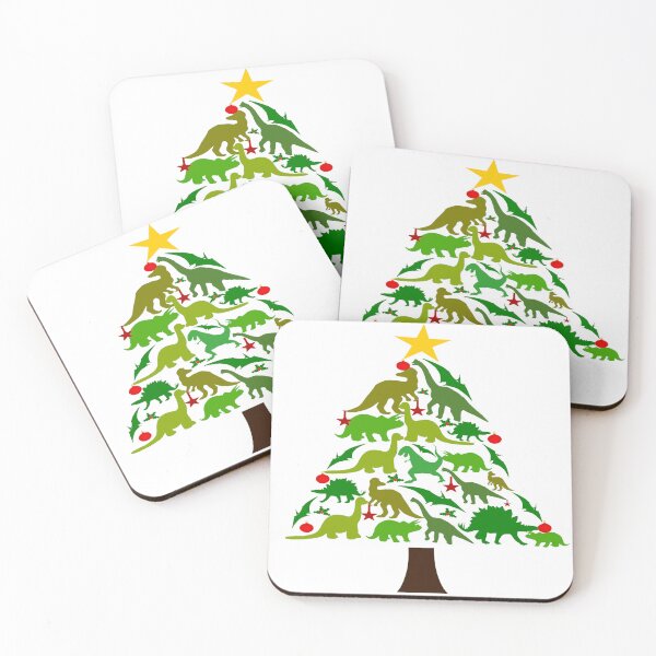 Item preview, Dinosaur christmas tree - funny christmas holiday tree shirts designed and sold by latelierdechris.