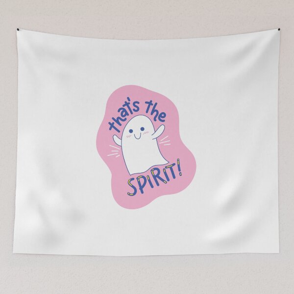 Item preview, THATS THE SPIRIT CUTE GHOST DESIGN designed and sold by CreatorWorld29.