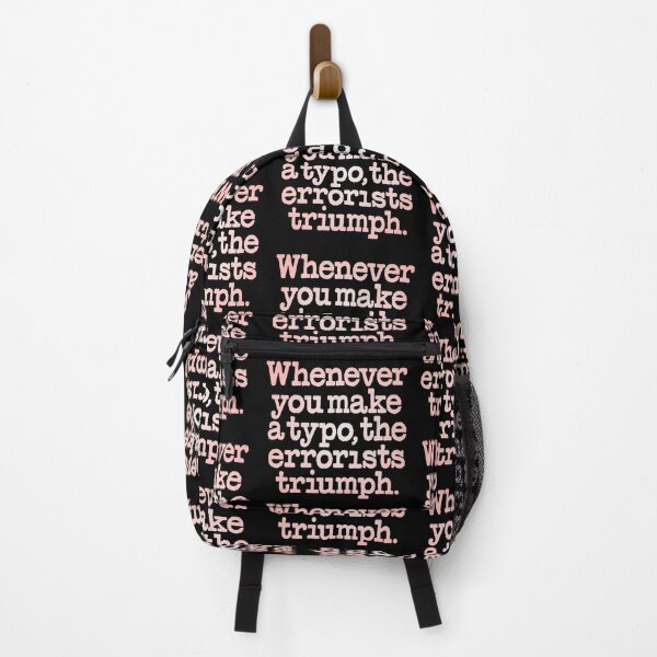 Item preview, Whenever you make a typo, the errorists triumph. v.3 designed and sold by x1brett.