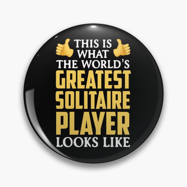 Item preview, World's Greatest Solitaire Player Card Game Lover designed and sold by JackCurtis1991.