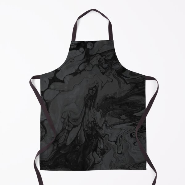 Aperçu de l'œuvre Vivid Black Marble Fluid  Art  créée et vendue par Janzay.