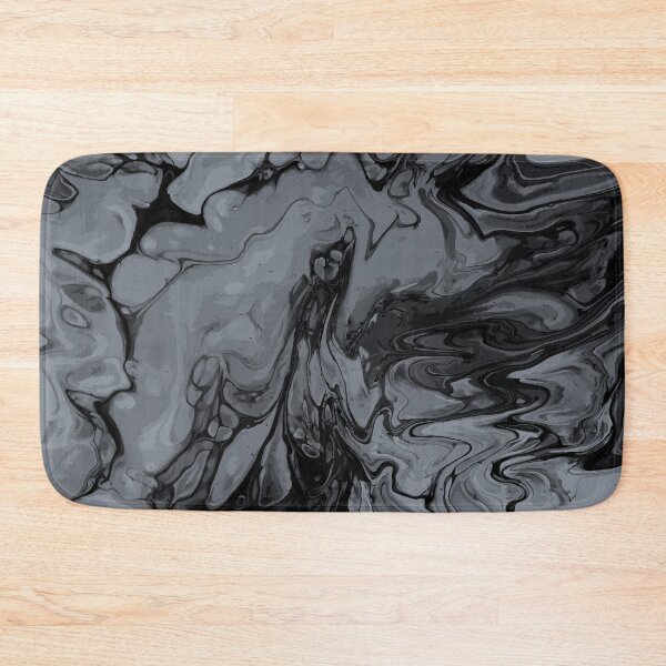 Artikelvorschau, Vivid Grey Palette 6 Marble Fluid  Art  entworfen und verkauft von Janzay.