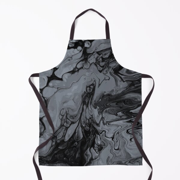Aperçu de l'œuvre Vivid Grey Palette 6 Marble Fluid  Art  créée et vendue par Janzay.