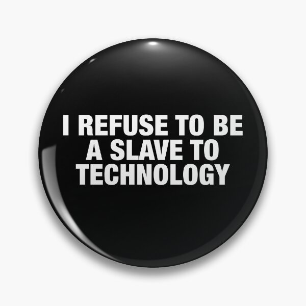 Artikelvorschau, Wednesday Addams zitiert Sklave der Technologie entworfen und verkauft von FandomPlanet.