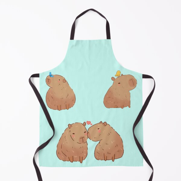 Item preview, Capybaras drawings sticker pack designed and sold by Mayarart.