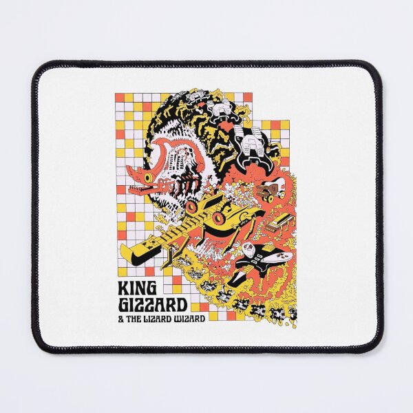 Item preview, King Gizzard and the Lizard Wizard - Cubist Psych , Original illustration for the awesome alte designed and sold by DifferentMa.
