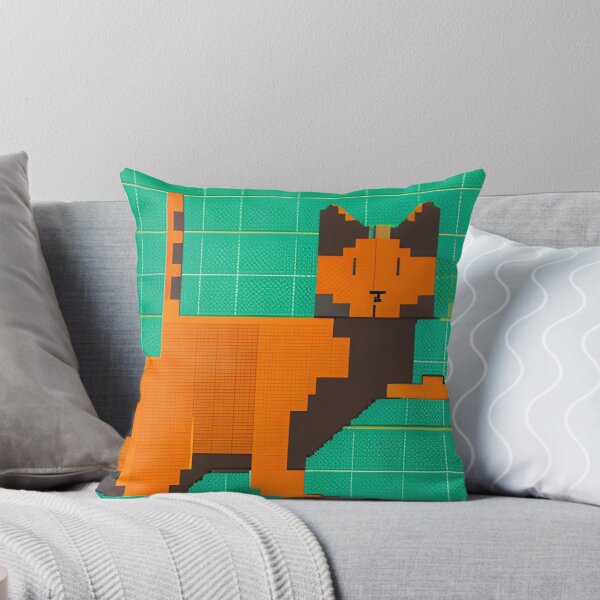 Item preview, A ORANGE CAT , PIXEL STYLE designed and sold by ilragazzo.