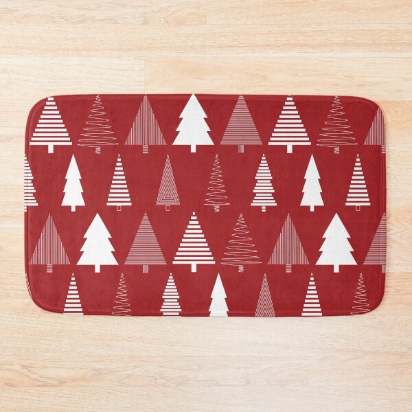 Item preview, Christmas Tree // Red Backgound // Christmas Holidays // Red Xmas designed and sold by DropRomance.