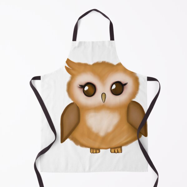 Item preview, Cute Owl Drawing designed and sold by WeHeartAnimals.