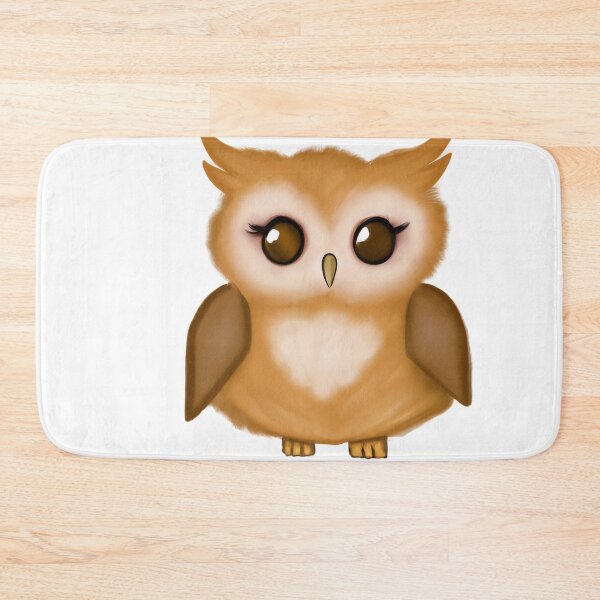 Aperçu de l'œuvre Cute Owl Drawing créée et vendue par WeHeartAnimals.