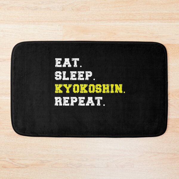 Item preview, Eat Sleep Kyokushin Repeat! Funny Karate Instructor Design - Japanese Martial Art Design For A Karate Lover designed and sold by TheKarateStore.