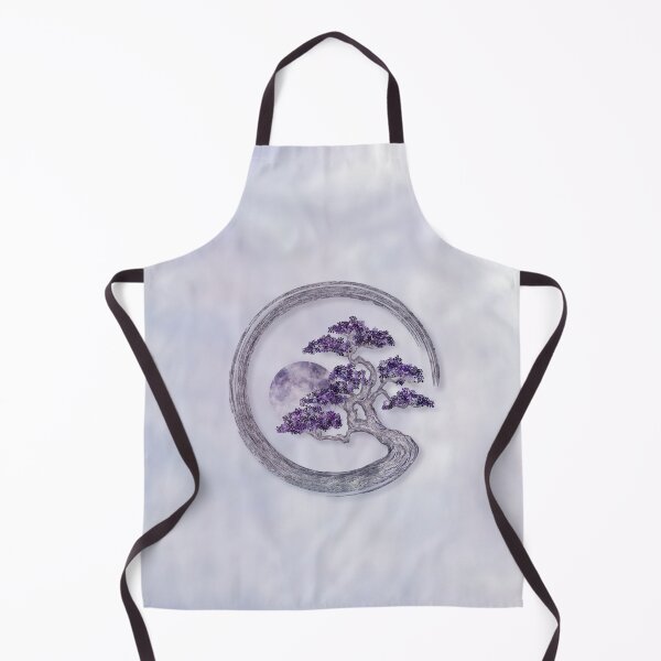 Item preview, Enso Zen Circle Amethyst Bonsai Tree designed and sold by k9printart.