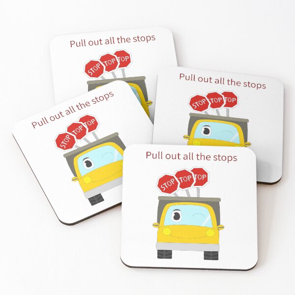 Item preview, pull out all the stops designed and sold by Sketchy Thinks.