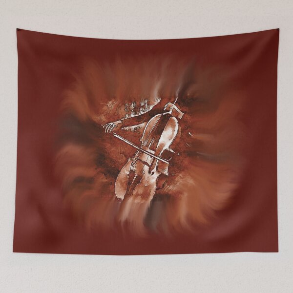 Item preview, cello design designed and sold by piesdesignart.
