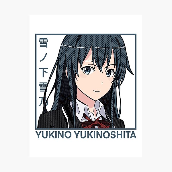 Fanart][OC] Yukino Yukinoshita Vector : r/anime