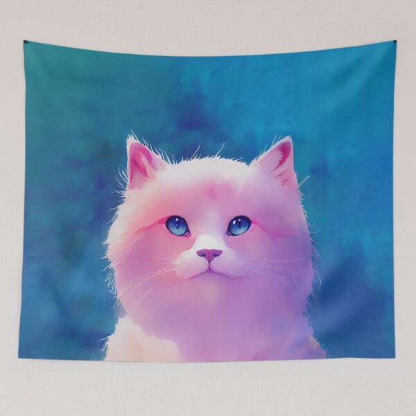 Item preview, Himalayan fluffy cat designed and sold by AppleElf.