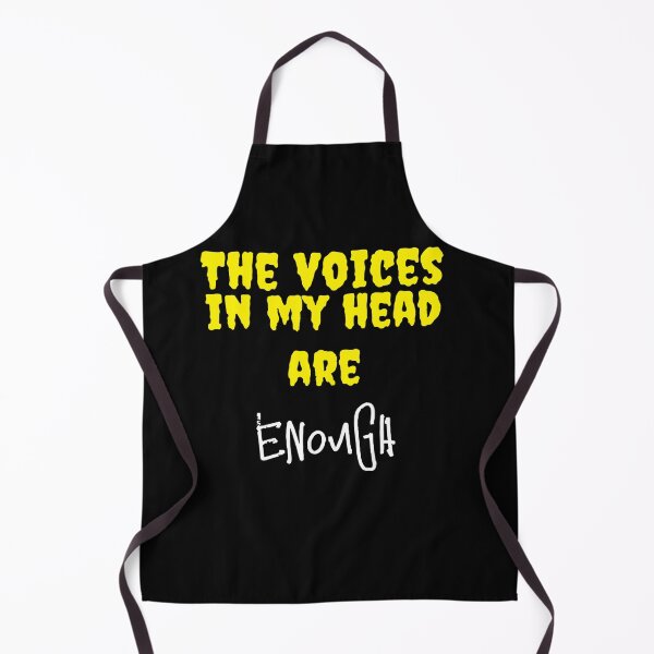 Item preview, the voices in my head are enouph designed and sold by aminz4.