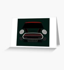 Red MINImalism Greeting Card