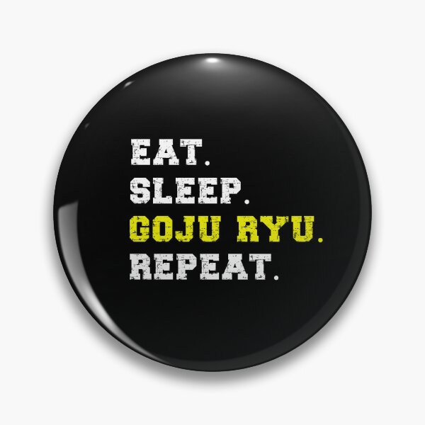 Item preview, Eat Sleep Goju Ryu Repeat! Funny Goju Ryu Karate Instructor Design - Japanese Martial Art Design For A Karate Lover designed and sold by TheKarateStore.