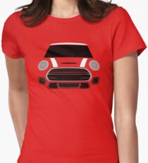 White Italian Job Women's Fitted T-Shirt