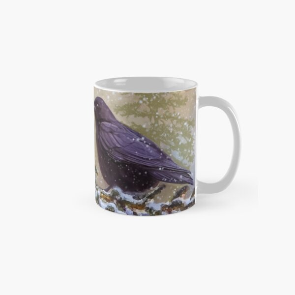 Winter Crows Classic Mug