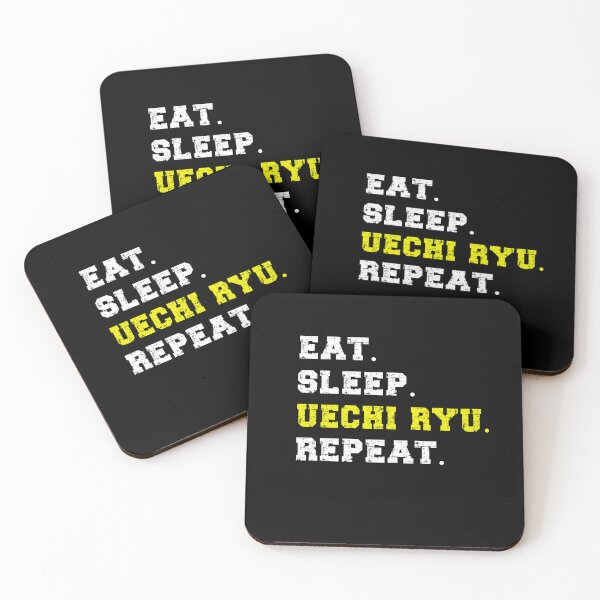 Item preview, Eat Sleep Uechi Ryu Repeat! Funny Uechi Ryu Karate Instructor Design - Japanese Martial Art Design For A Karate Lover designed and sold by TheKarateStore.
