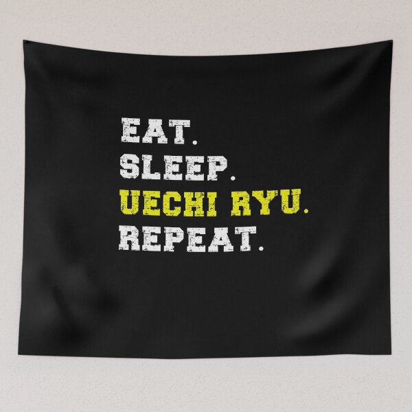 Item preview, Eat Sleep Uechi Ryu Repeat! Funny Uechi Ryu Karate Instructor Design - Japanese Martial Art Design For A Karate Lover designed and sold by TheKarateStore.