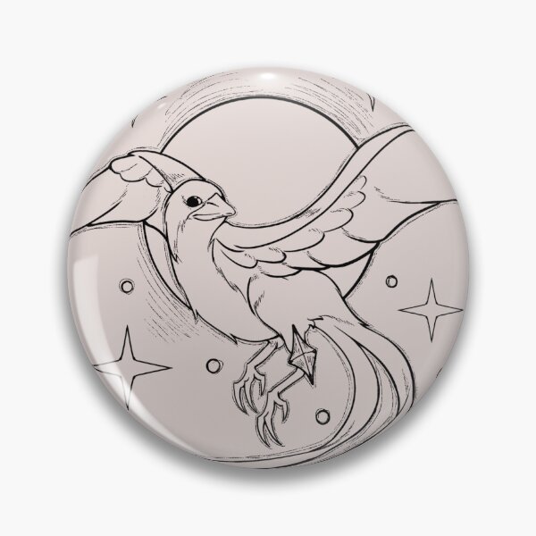 Item preview, FFXIV - Starbird (Black Lineart) designed and sold by Thirea.