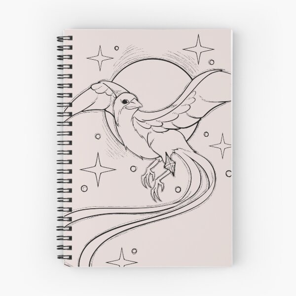 Item preview, FFXIV - Starbird (Black Lineart) designed and sold by Thirea.