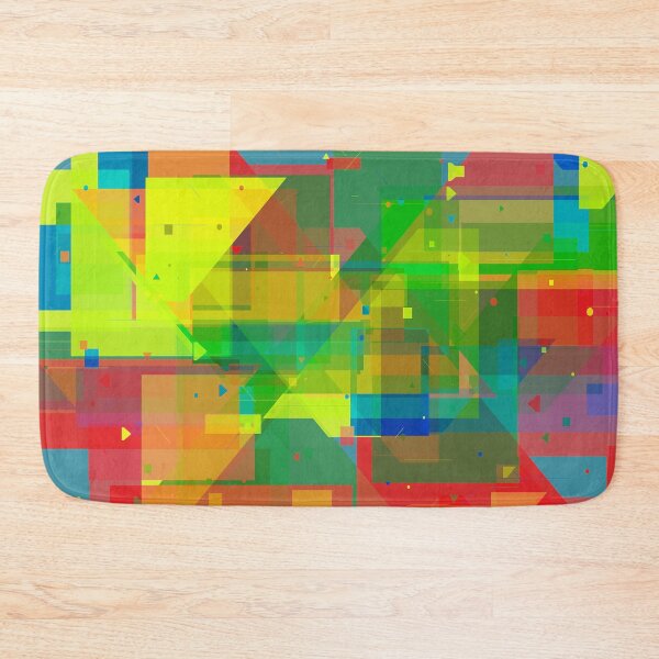 Item preview, formas diagonales de colores designed and sold by Dirk Delbaere.
