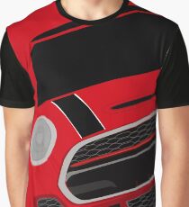 Red italian Job Graphic T-Shirt