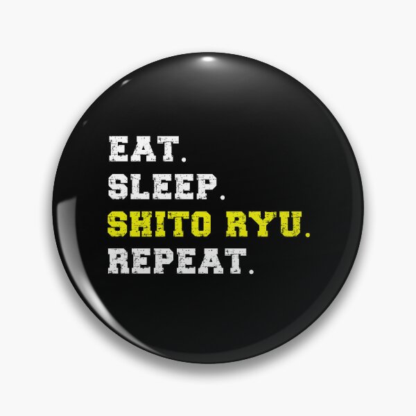 Item preview, Eat Sleep Shito Ryu Repeat! Funny Shito Ryu Karate Instructor Design - Japanese Martial Art Design For A Karate Lover designed and sold by TheKarateStore.