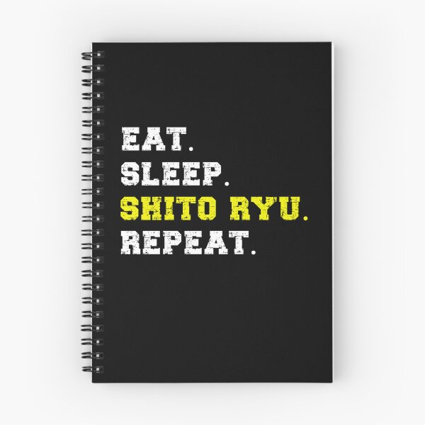 Item preview, Eat Sleep Shito Ryu Repeat! Funny Shito Ryu Karate Instructor Design - Japanese Martial Art Design For A Karate Lover designed and sold by TheKarateStore.