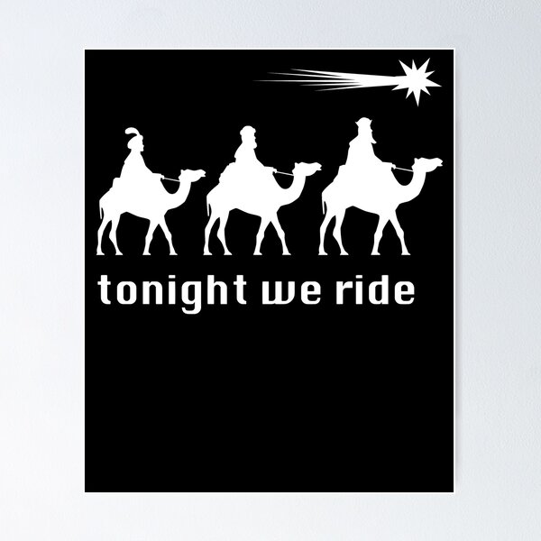 Tonight shop we ride