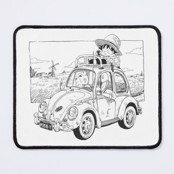 Item preview, Sticker Anime 001 Dragon Car Black And White designed and sold by coltian.