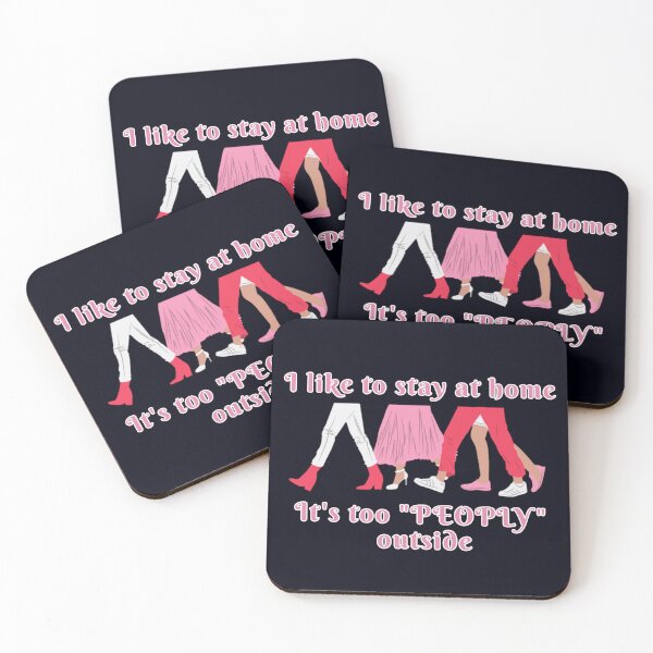 Item preview, I like to stay at home it's too peoply outside designed and sold by We Grow.