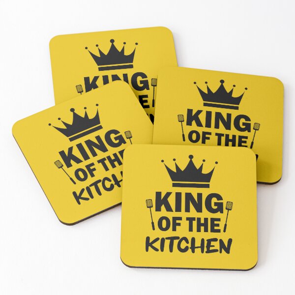 Item preview, King Of The Kitchen, Gift For Dad, Cooking lover, Kitchen Quote, Gift for Fathers Day designed and sold by DesignHouse07.