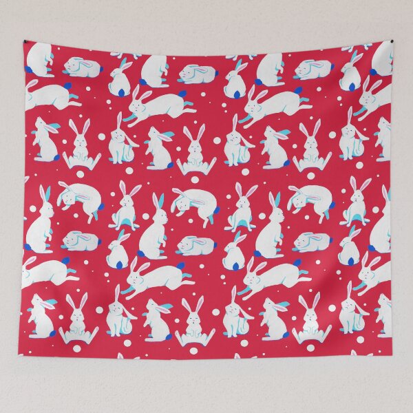 Item preview, Rabbits in the snow designed and sold by zias.