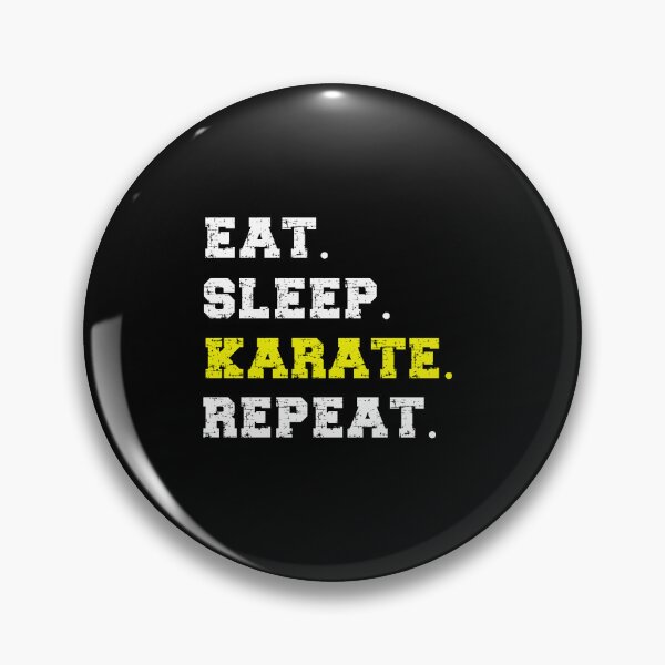 Item preview, Eat Sleep Karate Repeat! Funny Karate Instructor Design - Japanese Martial Art Design For A Karate Lover designed and sold by TheKarateStore.