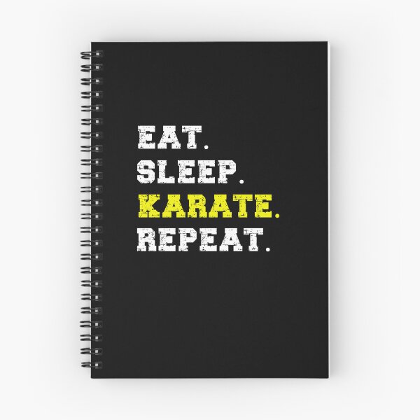 Item preview, Eat Sleep Karate Repeat! Funny Karate Instructor Design - Japanese Martial Art Design For A Karate Lover designed and sold by TheKarateStore.