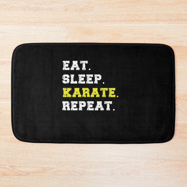 Item preview, Eat Sleep Karate Repeat! Funny Karate Instructor Design - Japanese Martial Art Design For A Karate Lover designed and sold by TheKarateStore.
