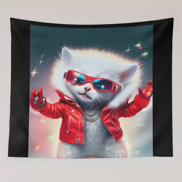 Item preview, Cute Cosmic Cat - Anime Art design designed and sold by AlNoah.