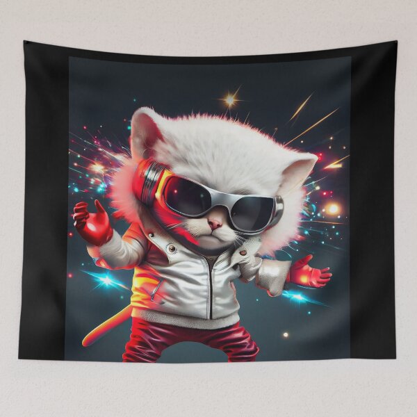 Item preview, Cute Cosmic Cat - Anime Art design designed and sold by AlNoah.