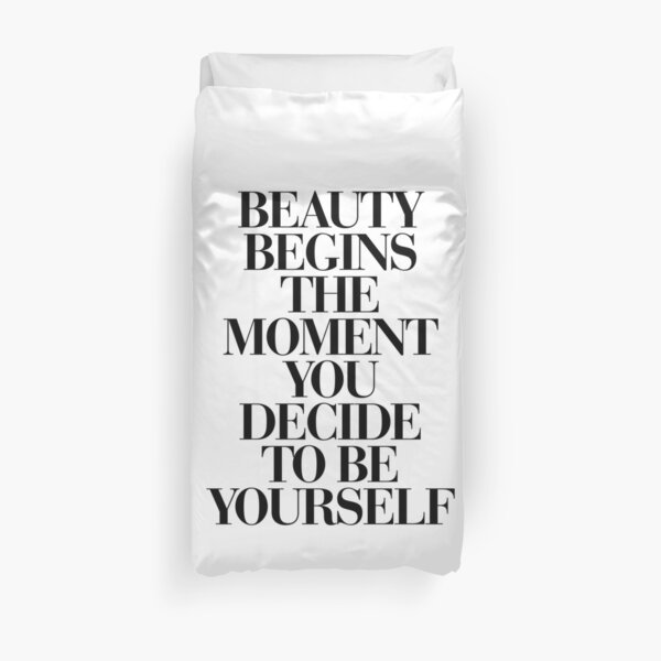 citations de motivation à la mode Housse de couette