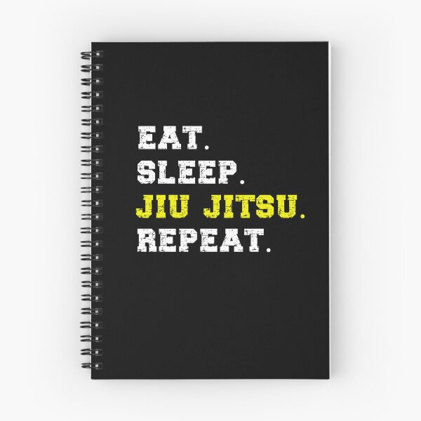 Item preview, Eat Sleep Jiu Jitsu Repeat! Funny Jiu Jitsu Design. Japanese Martial Art Quote/Phrase! Funny Jiu Jitsu Design for a Jiu Jitsu / Jujitsu Lover designed and sold by TheKarateStore.