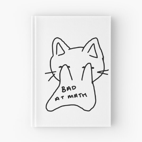 Item preview, Bad At Math Cat designed and sold by WildeStudio.