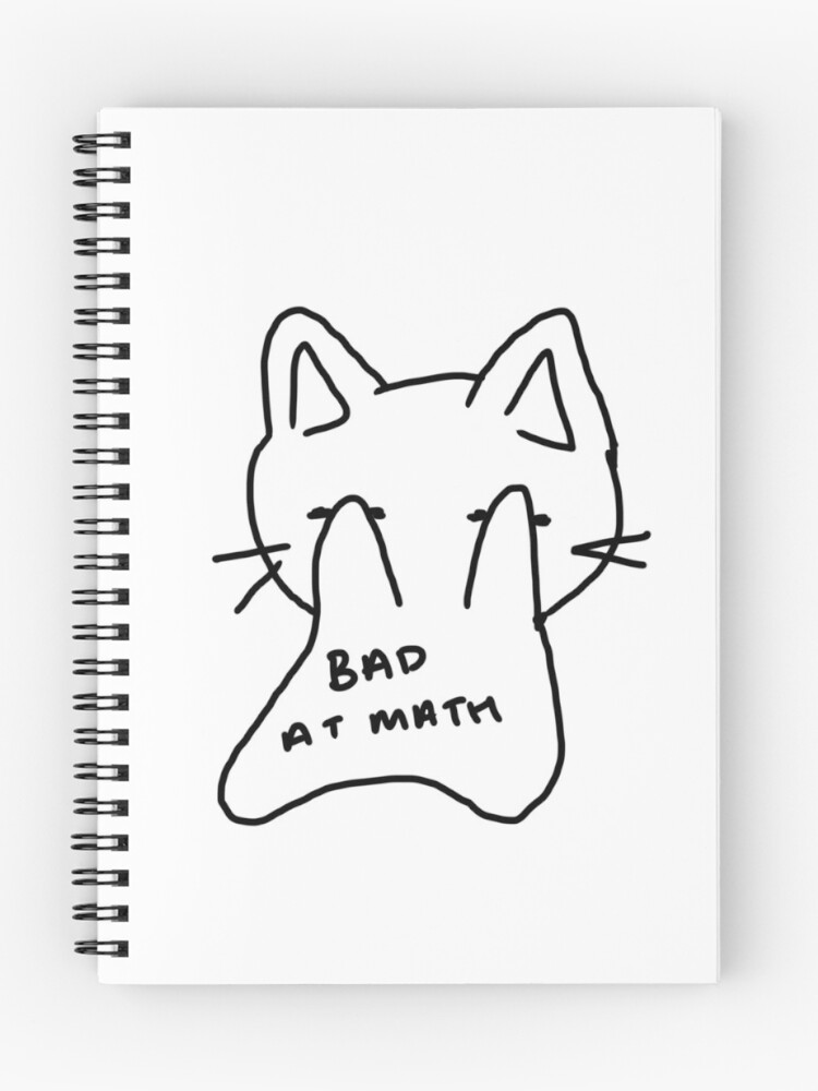 Thumbnail 1 of 3, Journal, Bad At Math Cat designed and sold by WildeStudio.