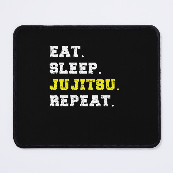 Item preview, Eat Sleep Jujitsu Repeat! Funny Jujitsu Design. Japanese Martial Art Quote/Phrase! Funny Jiu Jitsu Design for a Jiu Jitsu / Jujitsu Lover designed and sold by TheKarateStore.