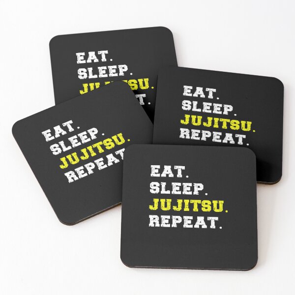 Item preview, Eat Sleep Jujitsu Repeat! Funny Jujitsu Design. Japanese Martial Art Quote/Phrase! Funny Jiu Jitsu Design for a Jiu Jitsu / Jujitsu Lover designed and sold by TheKarateStore.